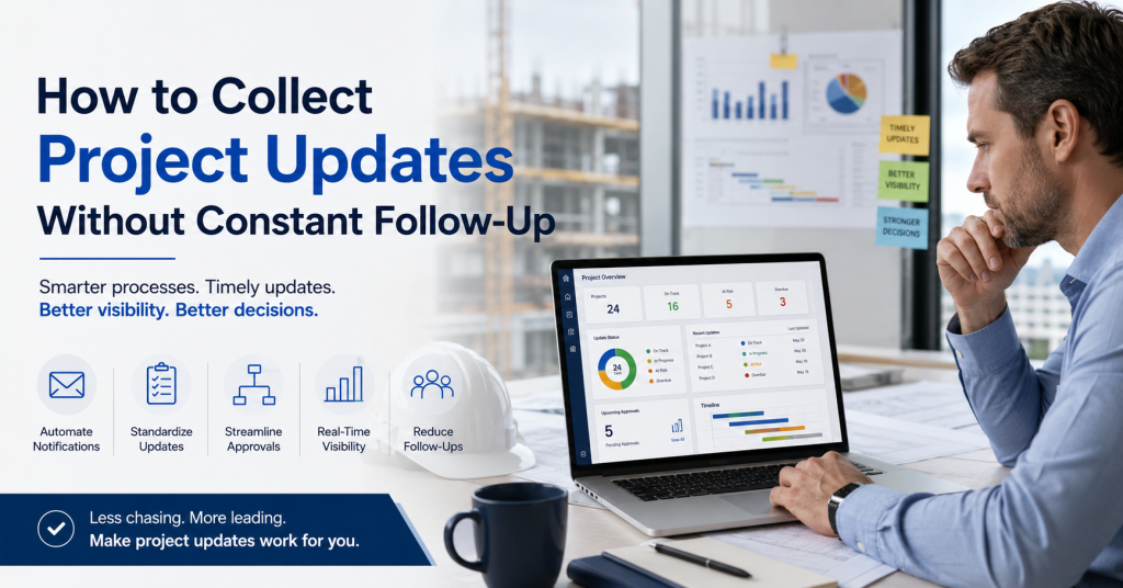 Collect project update efficiently